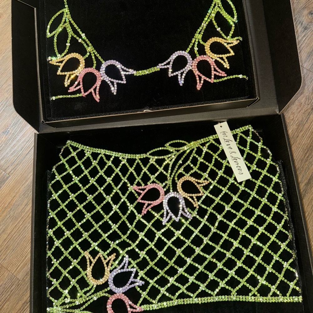 Tulip grip rhinestone set - Picture 3 of 3